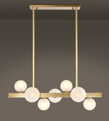 Icarus STRIP Ball Chandelier