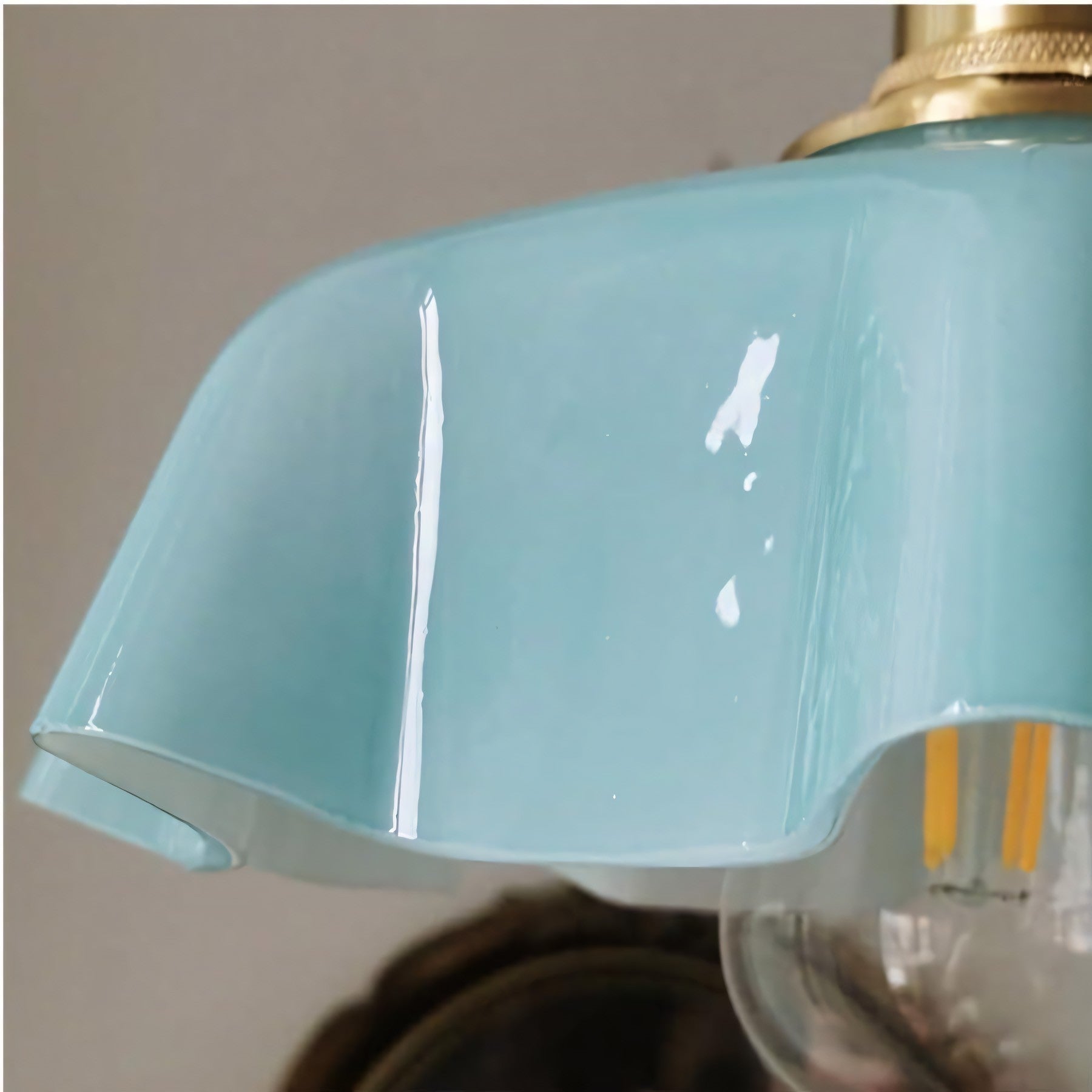 Jovianth French Cream Flower Single Pendant Light