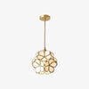 Viviana French Country Glass Petal Pendant Lights