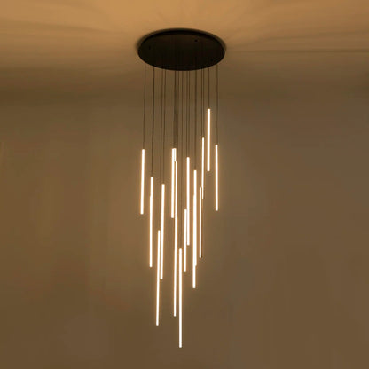 Rory Modern Cluster Cylinder Led Pendant Light