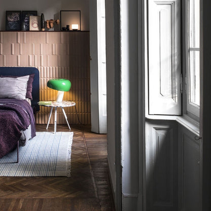 Paula Vintage Table Lamp with Marble Base