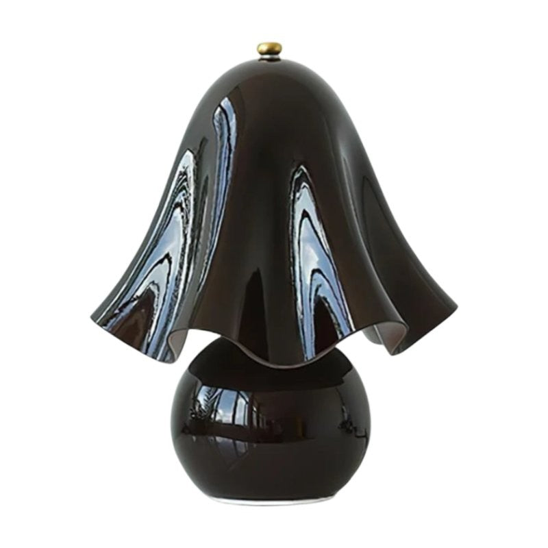 Catalina Modern Wavy Glass Petal Fazzo Table Lamp