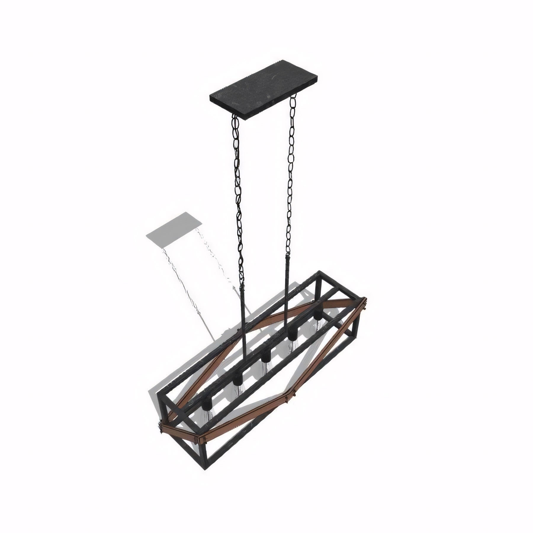 Karnor Vintage Cage Dry Rated Chandelier