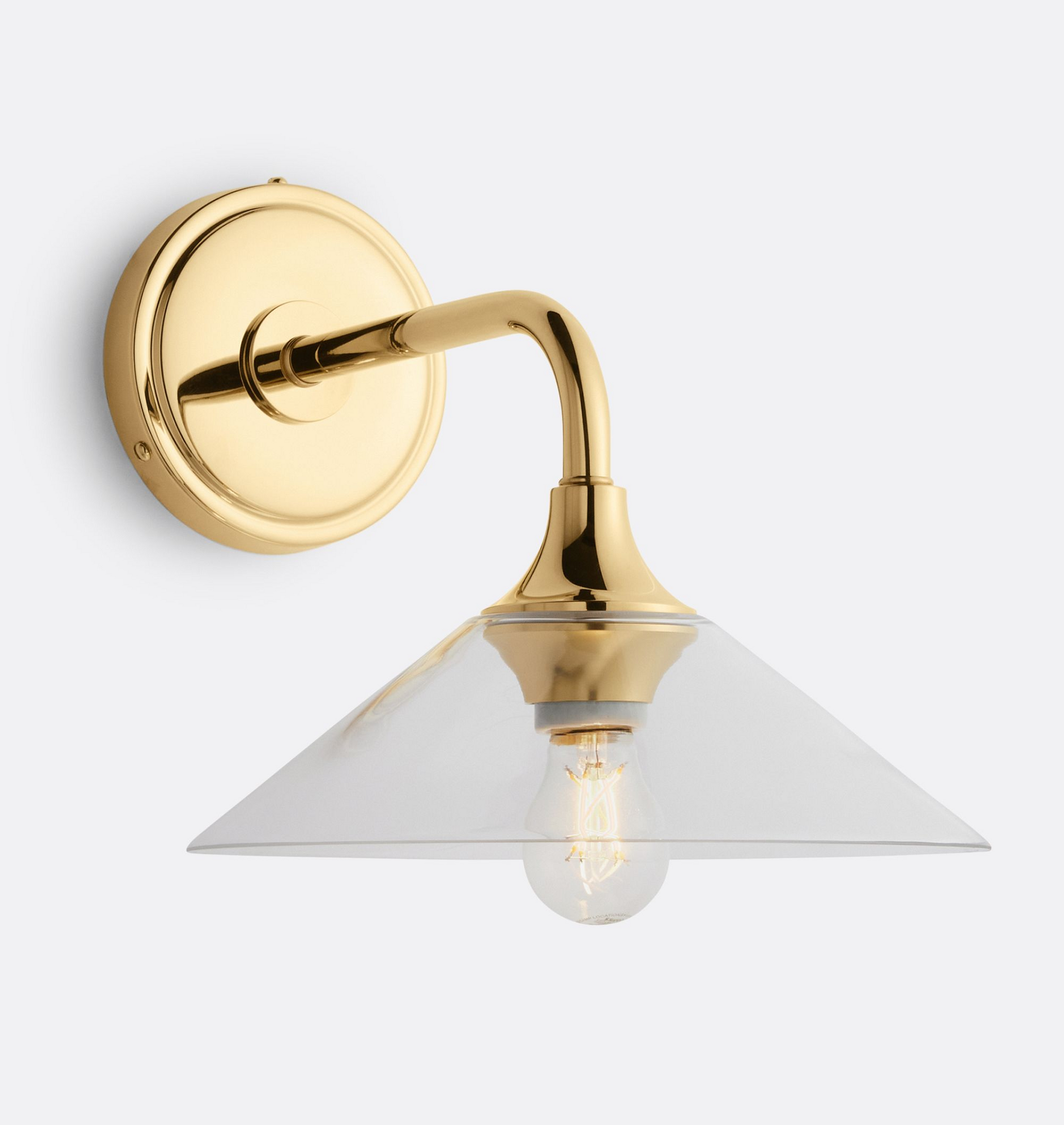 Musara Minimalist Glass Shade Wall Light