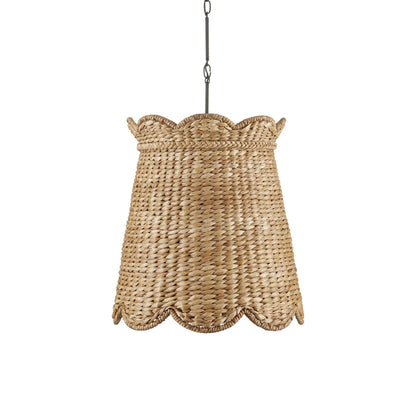 Karinne Natural Flower Rattan Pendant Light