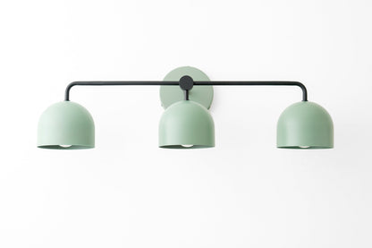 Astair Nordic Metal Multicolored Vanity Sconce