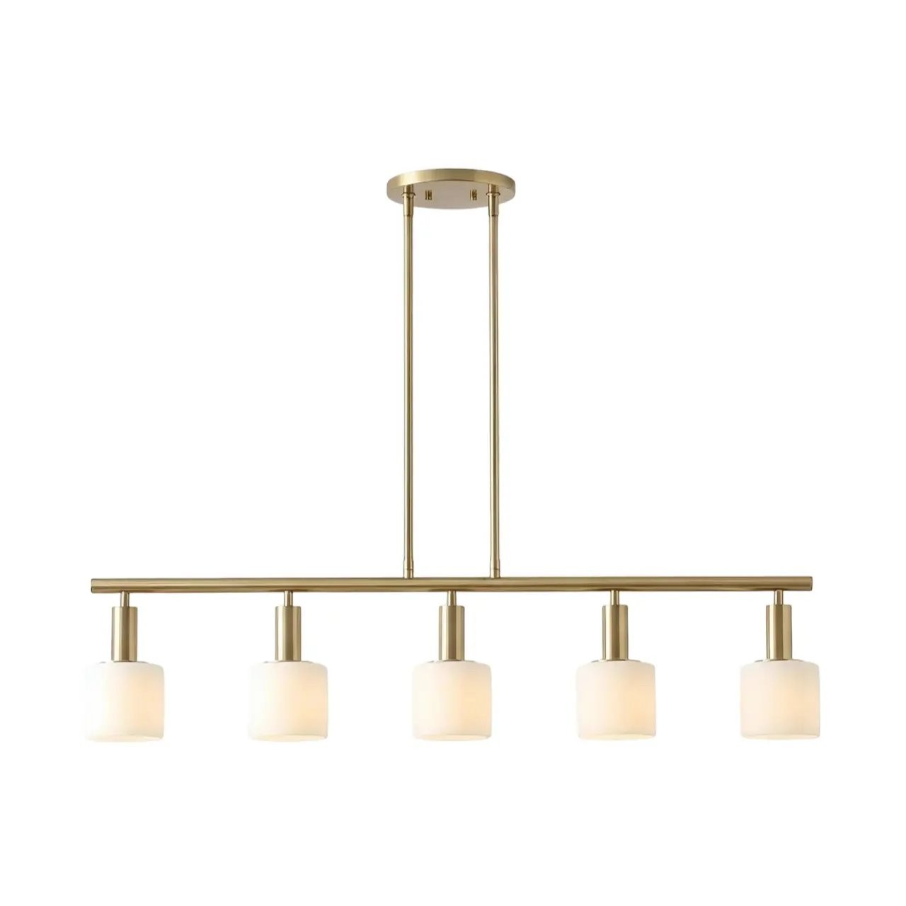 Aura Modern Linear Porcelain Chandelier