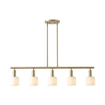 Aura Modern Linear Porcelain Chandelier