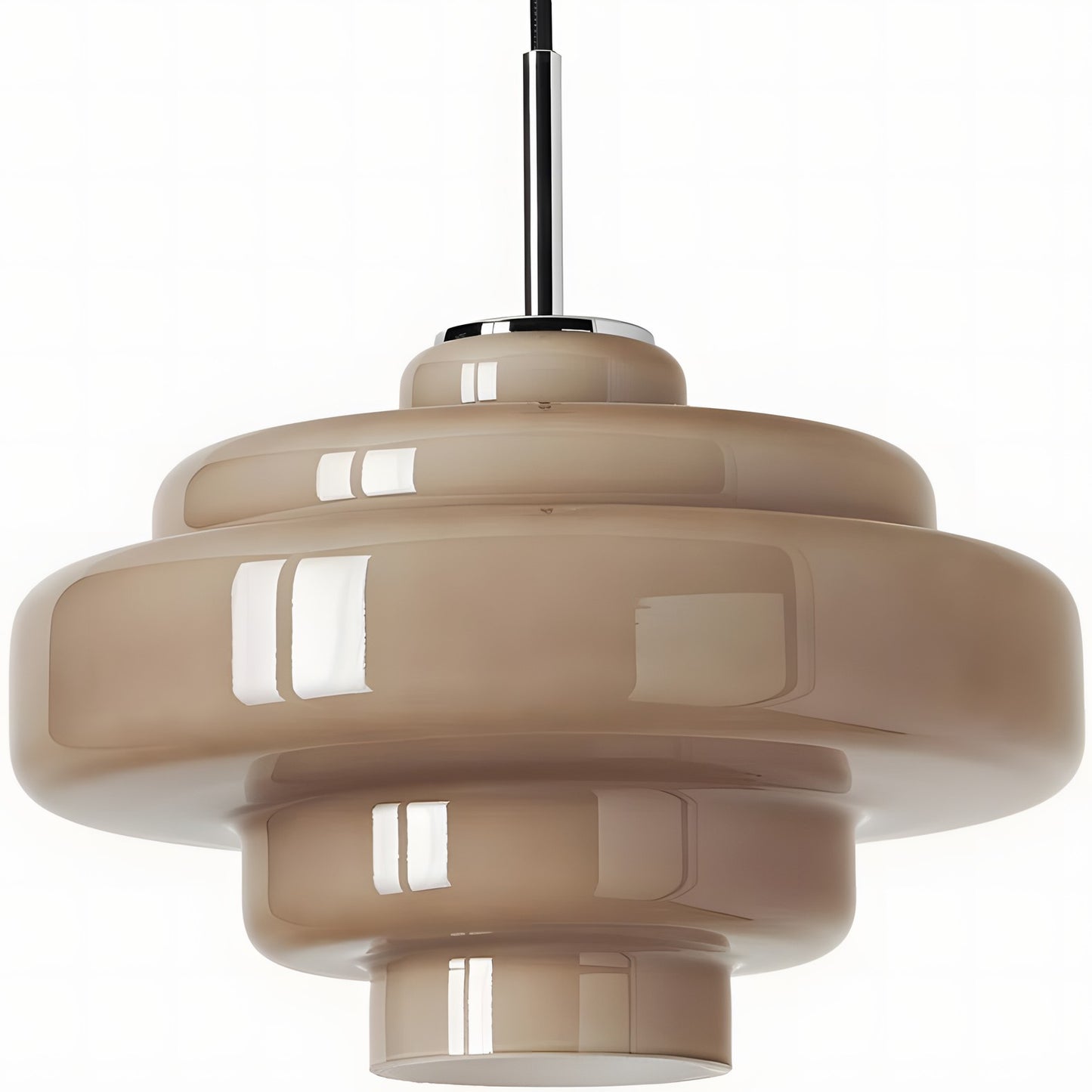 Yves Vintage Tiered Glass Pendant Light