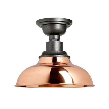 Creed Classic Industrial Metal Dome Ceiling Light
