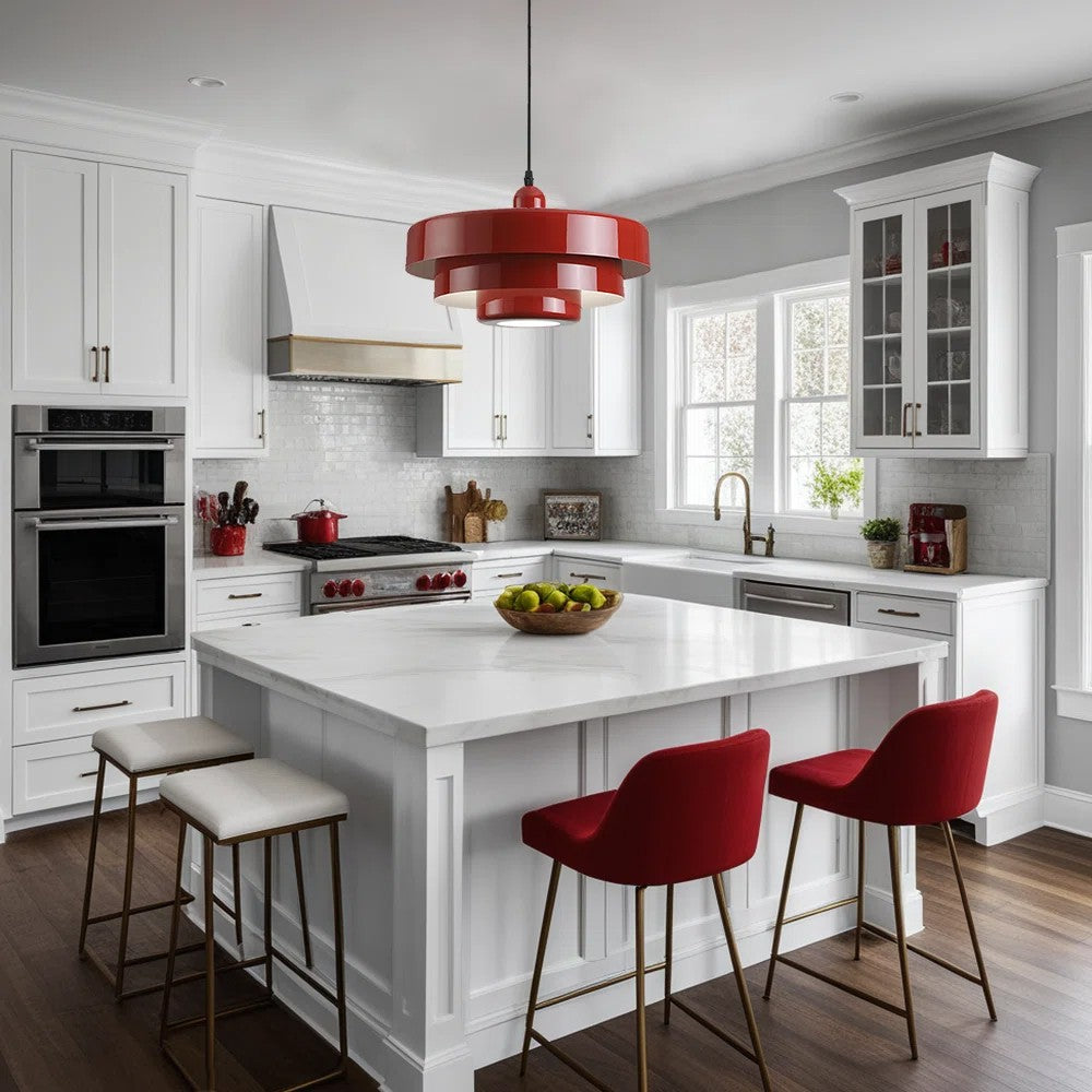 Modern Scandinavian Multi‑Layer Colorful Pendant Light