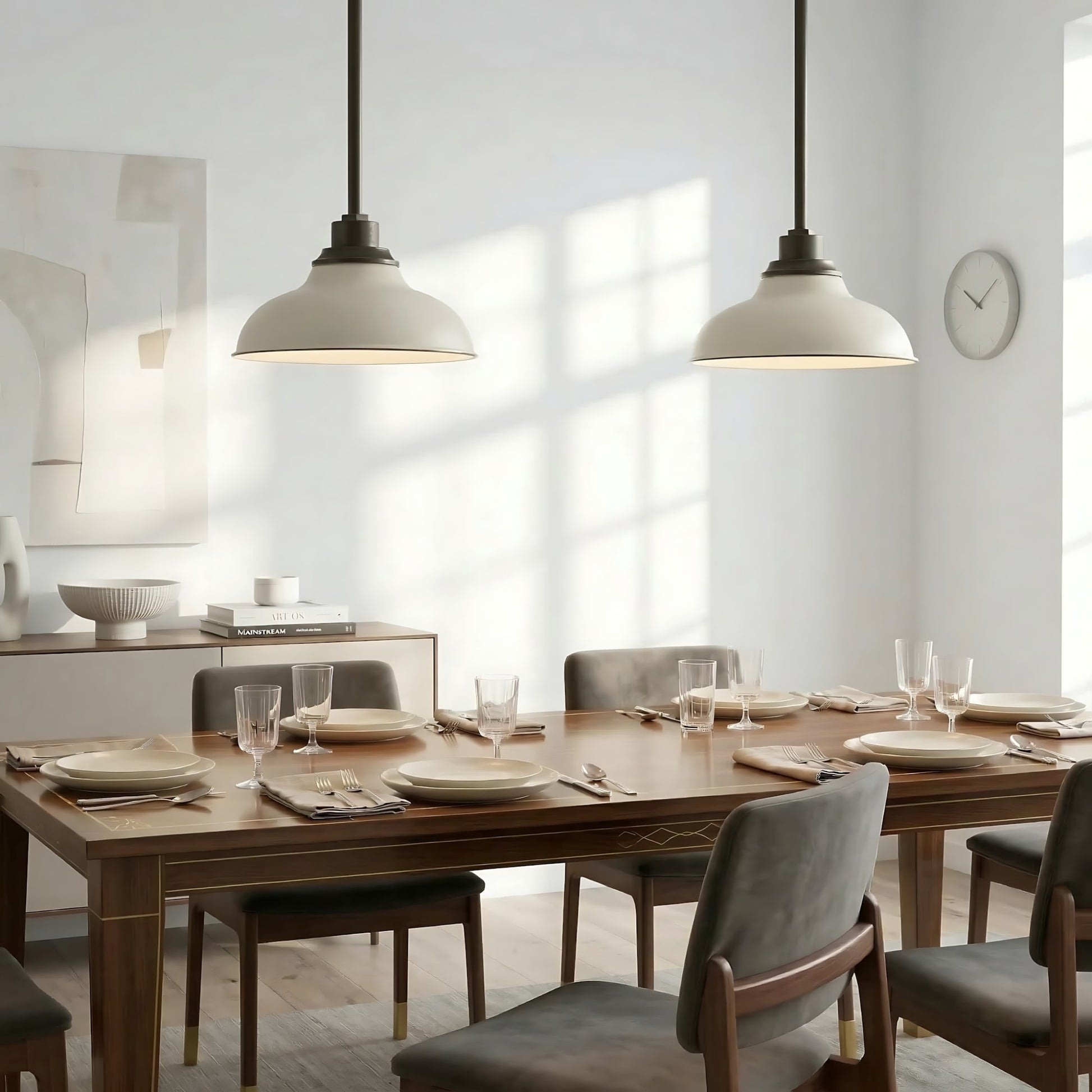 Creed Industrial Dome Metal Pendant Light