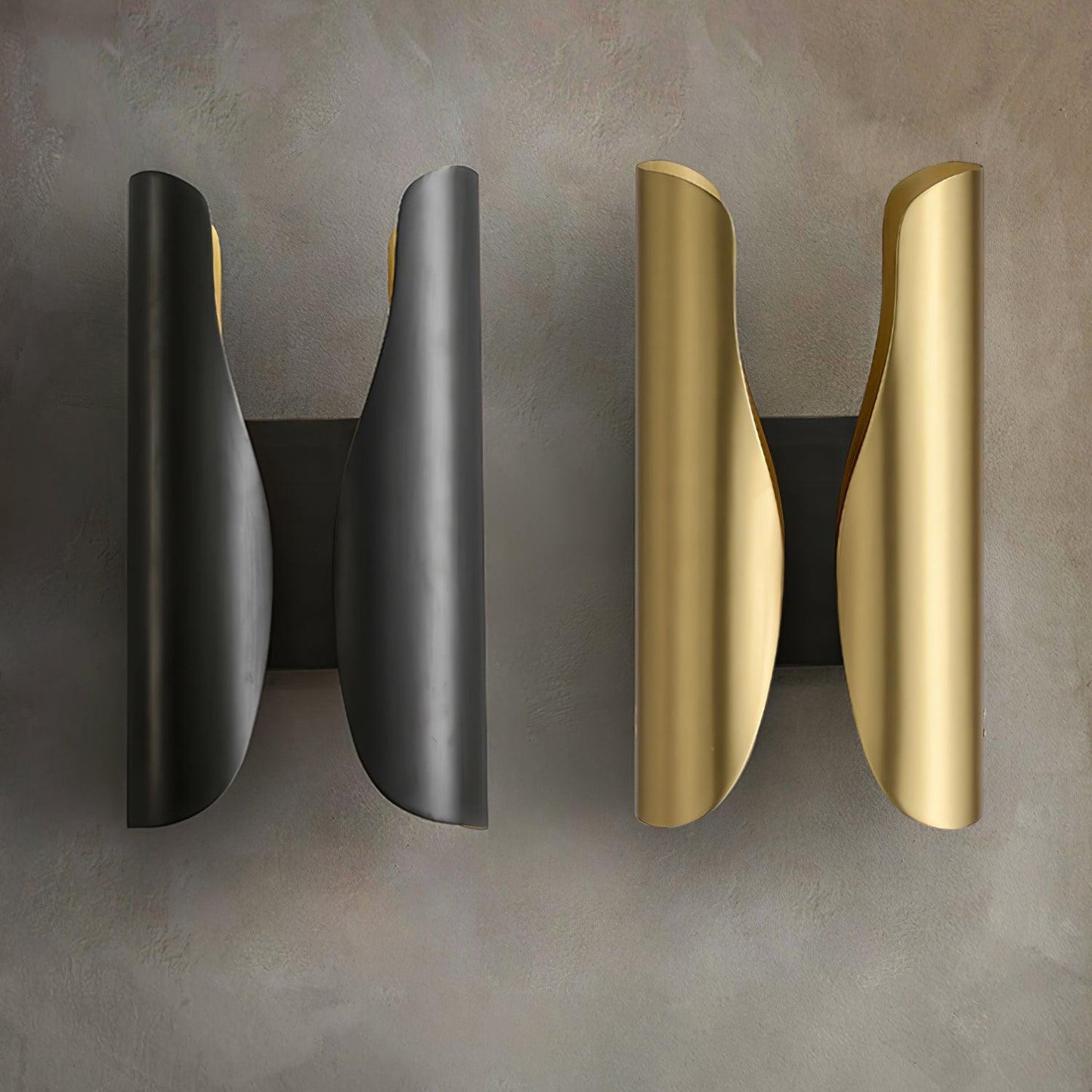 Thoven Modern H-Shaped Metal Wall Sconce