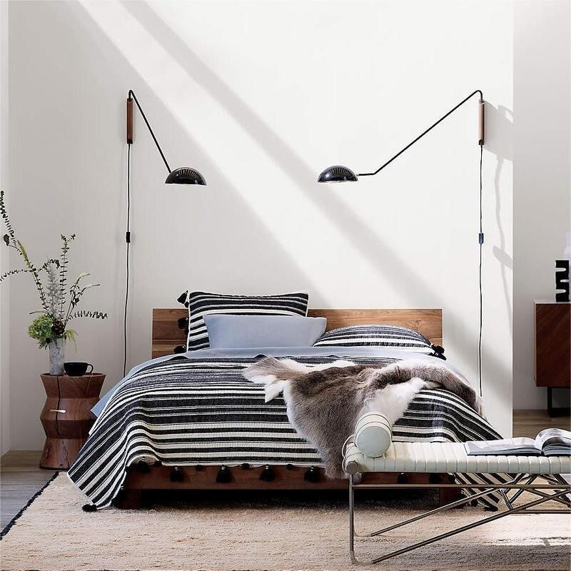 Praika Minimalist Swing Dome Wall Light