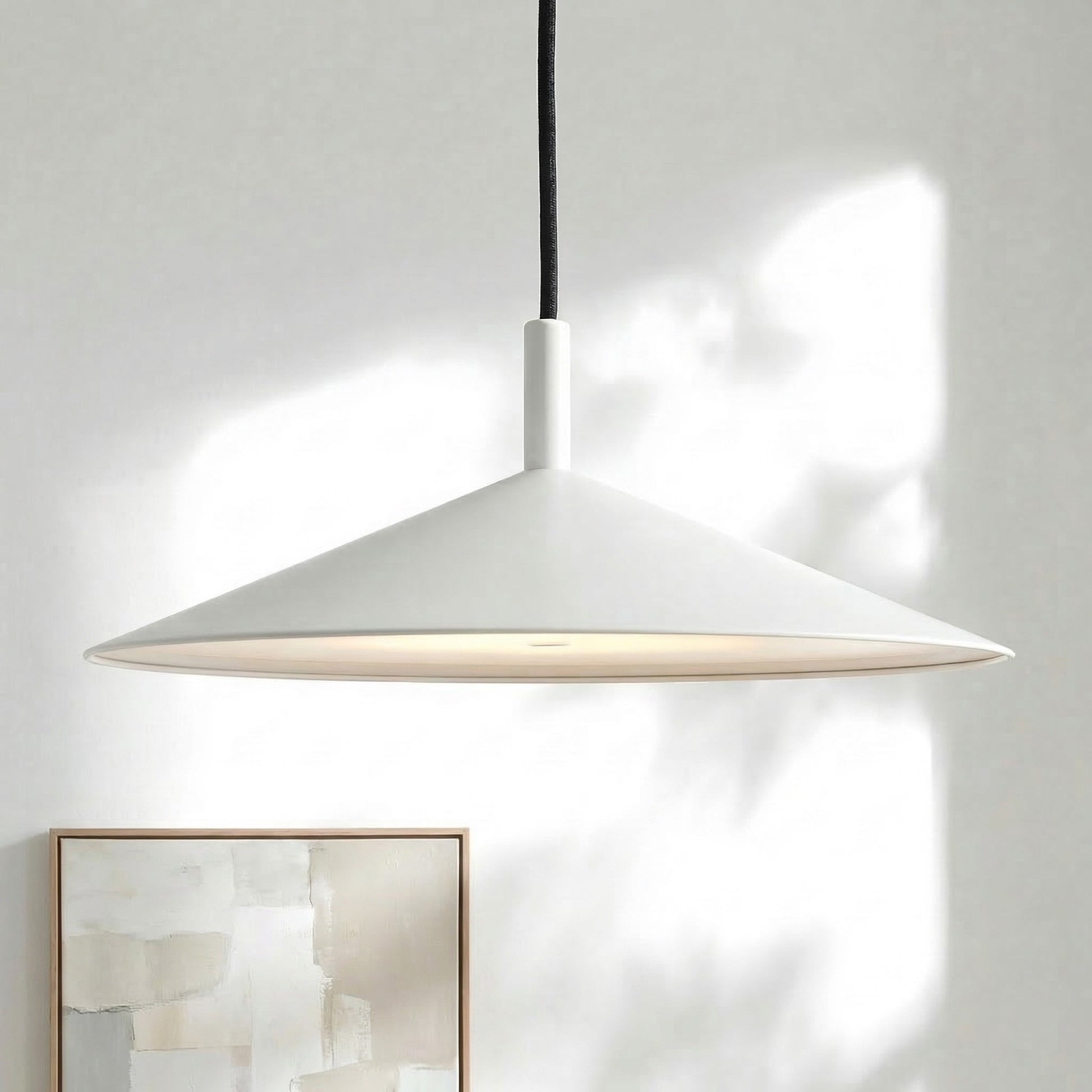 Tegan Scandinavian Cone Shaped Metal Pendant Light