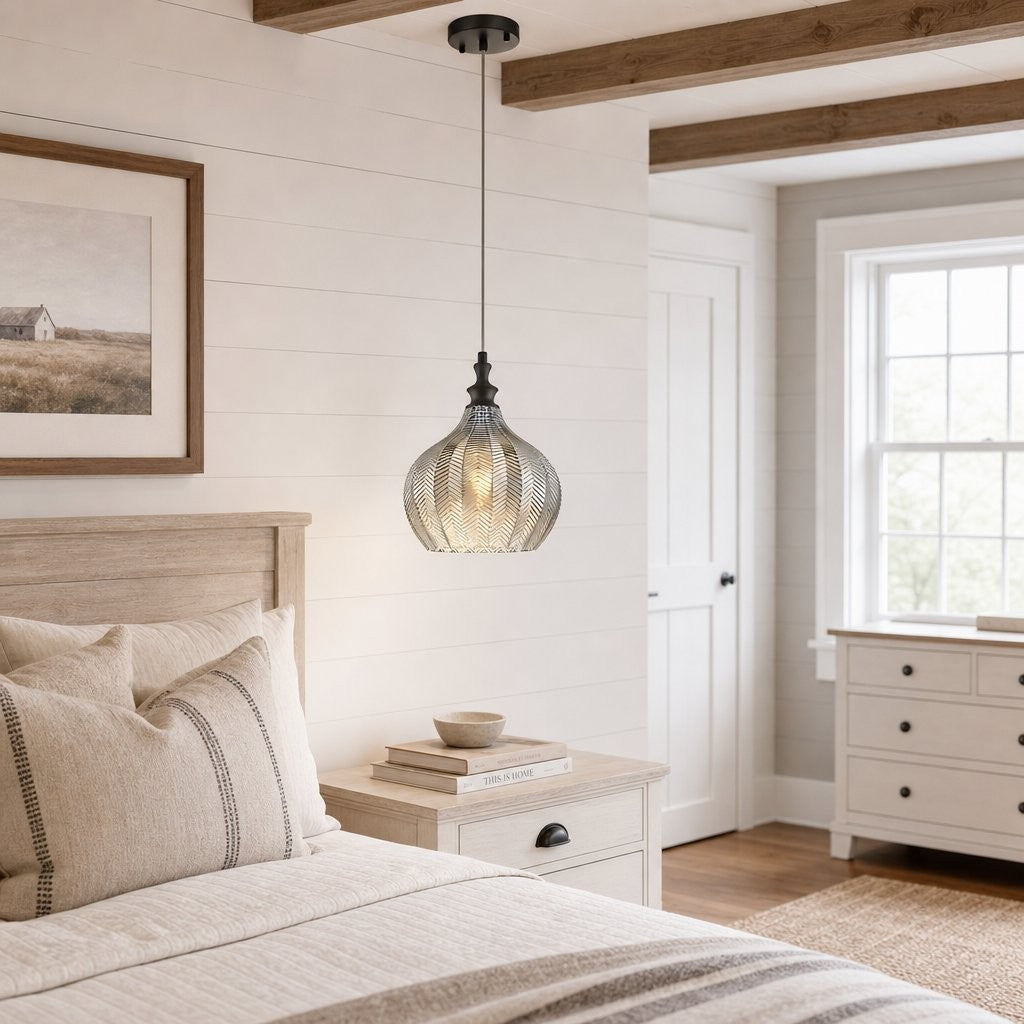 Nyxara Mid-Century Mini Glass Pendant light