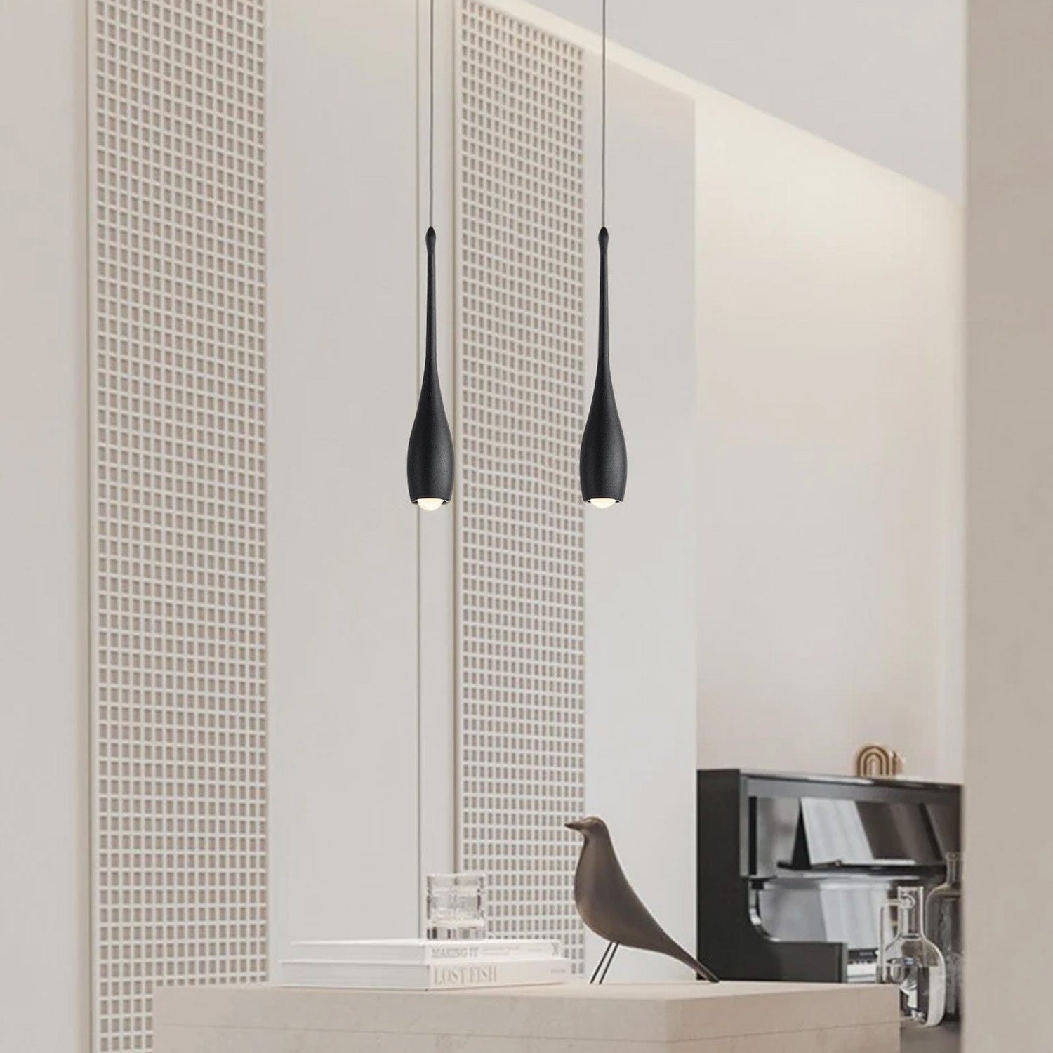 Isabella Nordic Water Drop Pendant Light