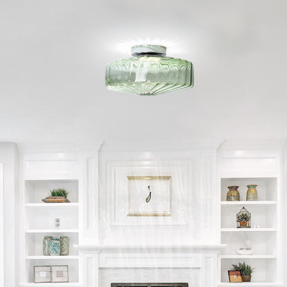 Remy Vintage Water Ripple Ceiling Lamp