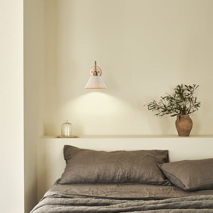 Ferm Minimalist Industrial Tapered Sconce