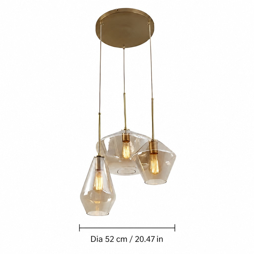 Umbriel Modern Simple Glass Pendant
