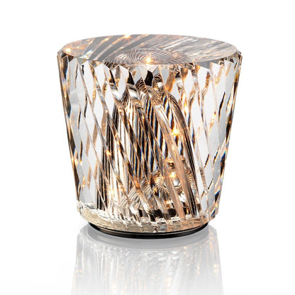 Faelith Modern Crystal Glass Faceted Table Lamp