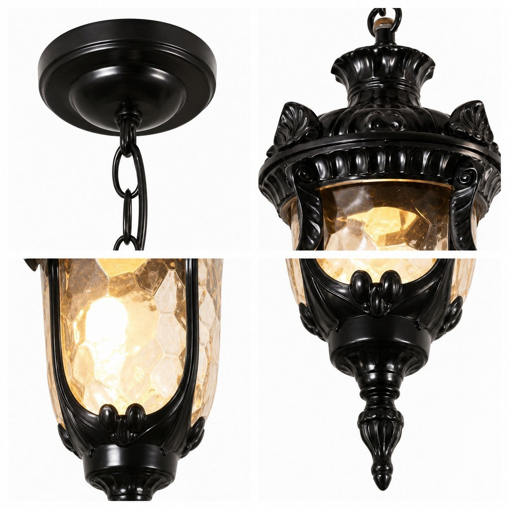 Maxwell Farmhouse Outdoor Patio Porch Small Pendant Light