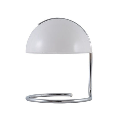 Olivia Bauhaus Bedside Table Lamps With Dome Glass Shades