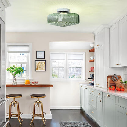 Remy Vintage Water Ripple Ceiling Lamp