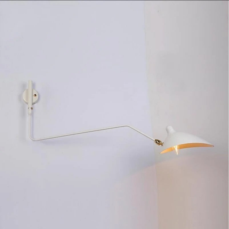 Radha Swing Arm Industrial Modern Wall Sconce