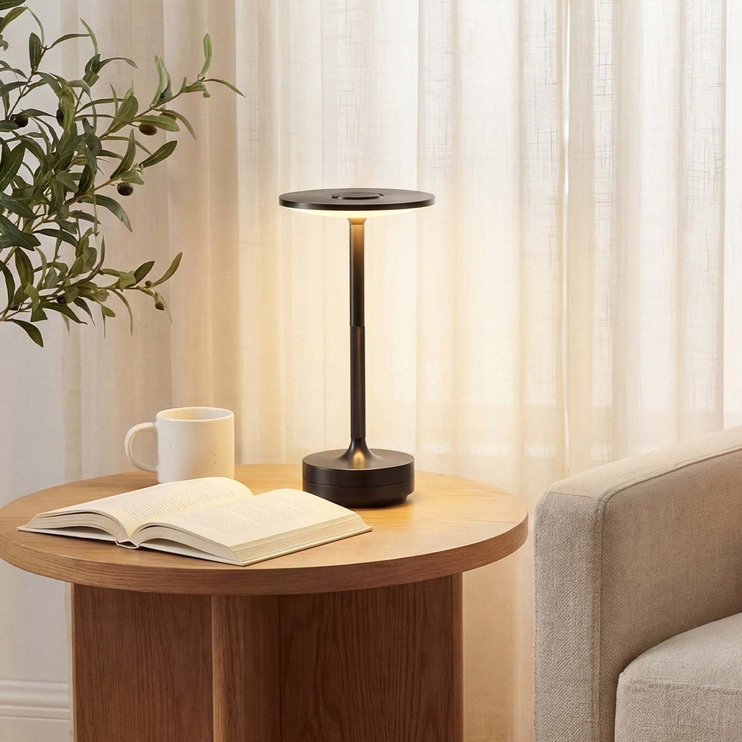 Nina Cordless Restaurant Table Lamps for Bar Cafe Hotel