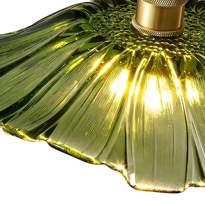 Callista Retro Lotus Creative Glass Pendant Light