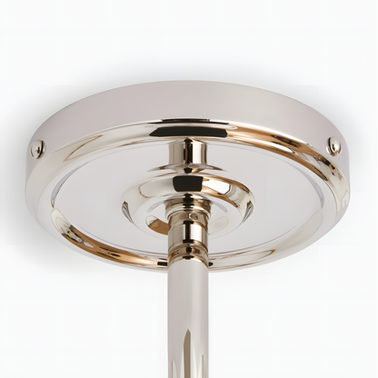 Xena Scandinavian Layered Clear Glass Pendant Light