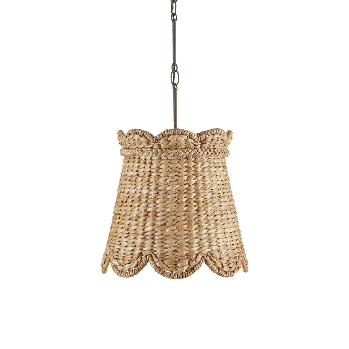 Karinne Natural Flower Rattan Pendant Light