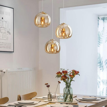 Priya Farmhouse Glass Kitchen Ceiling/Pendant Lighting
