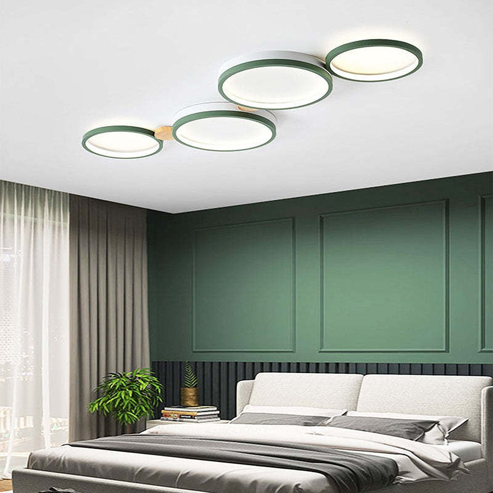 Phelith Modern Scandinavian Circle Ceiling Light