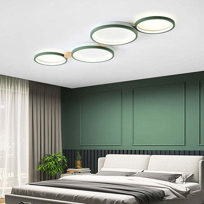 Phelith Modern Scandinavian Circle Ceiling Light