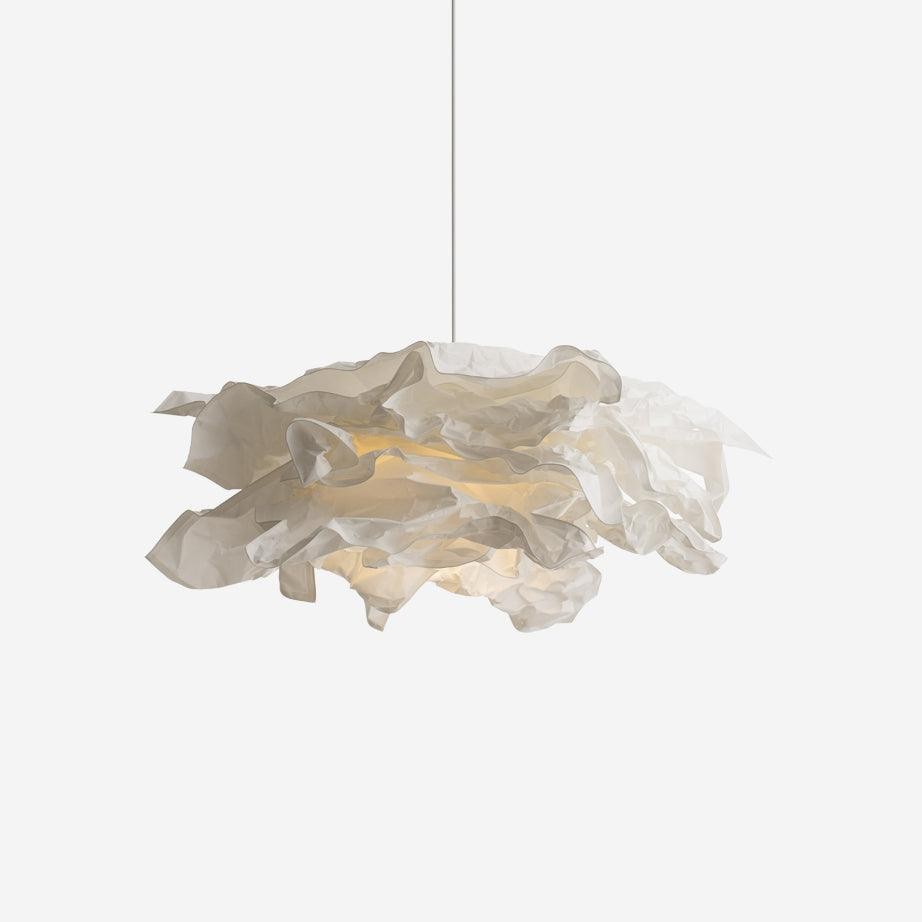 Carrow White Cloud Paper Pendant Lamp