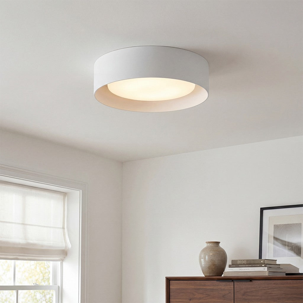 Zenith Nordic ‎Minimalist Metal Round Semi Flush Mount Ceiling Light