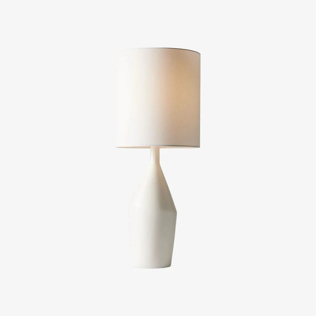 Daphne Vintage Ceramic Linen Shade Table Lamp