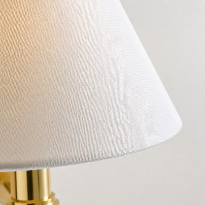 Lennox Luxurious Triple Metal Aged Brass Sconce