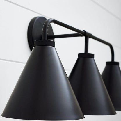 Kaelen Retro Cooper Cone Sconce Light