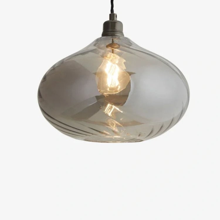 Lunaris Modern Globe Glass Pendant Light