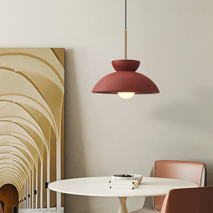 Iyla Scandinavian Minimalist Resin Pendant Light