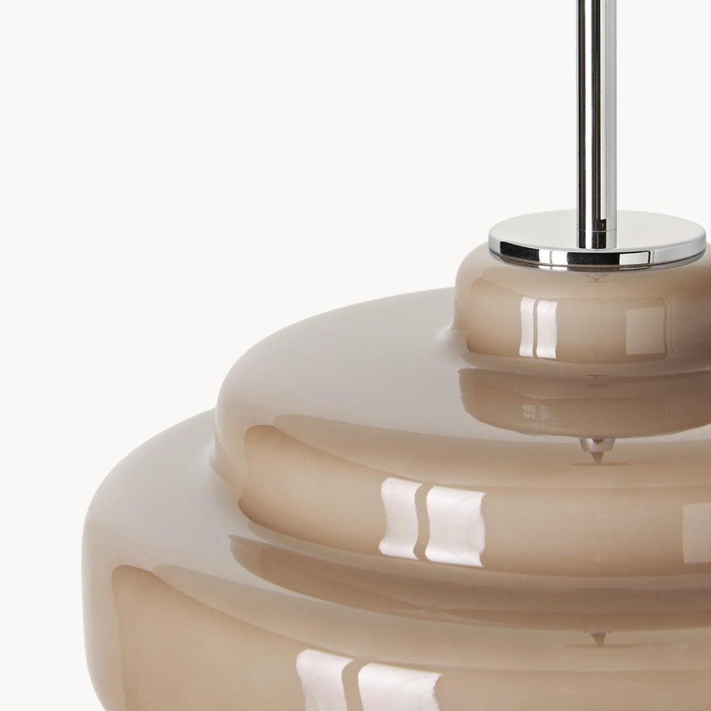 Yves Vintage Tiered Glass Pendant Light