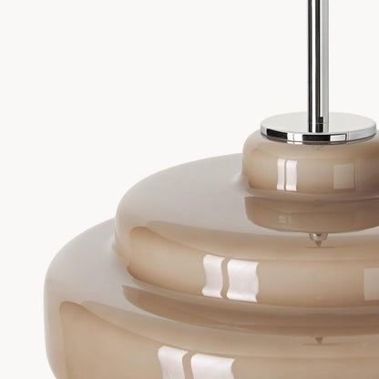 Yves Vintage Tiered Glass Pendant Light