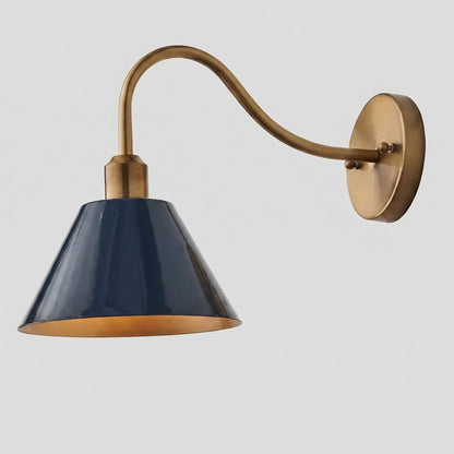 Ferm Minimalist Industrial Tapered Sconce