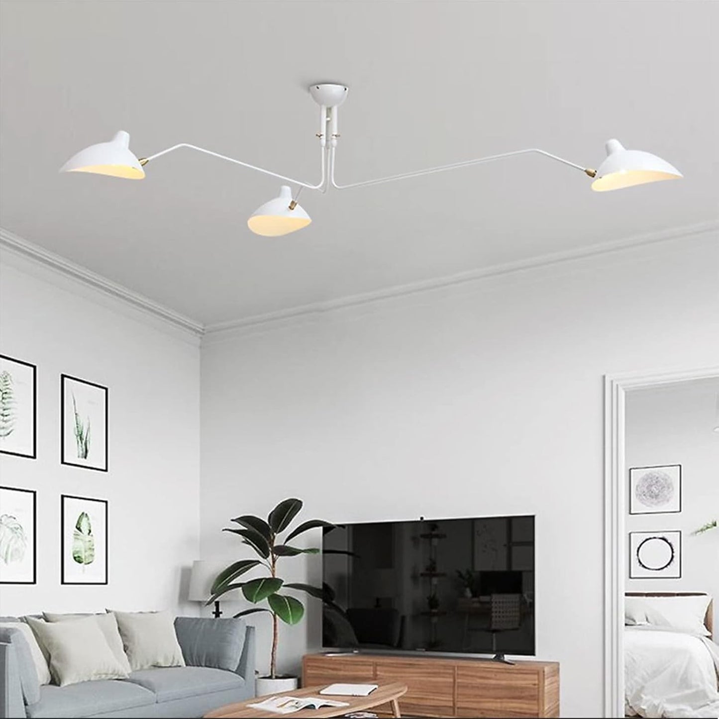 Octavia Duckbill Multihead Ceiling Lamp