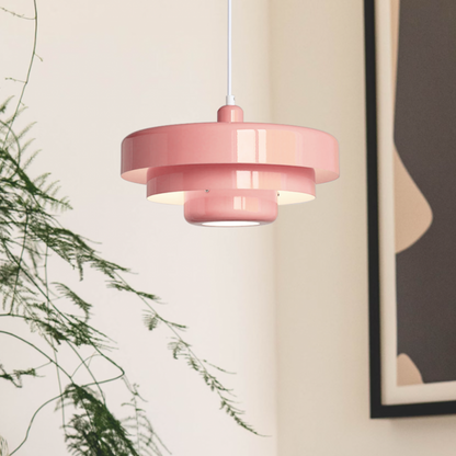 Modern Scandinavian Multi‑Layer Colorful Pendant Light