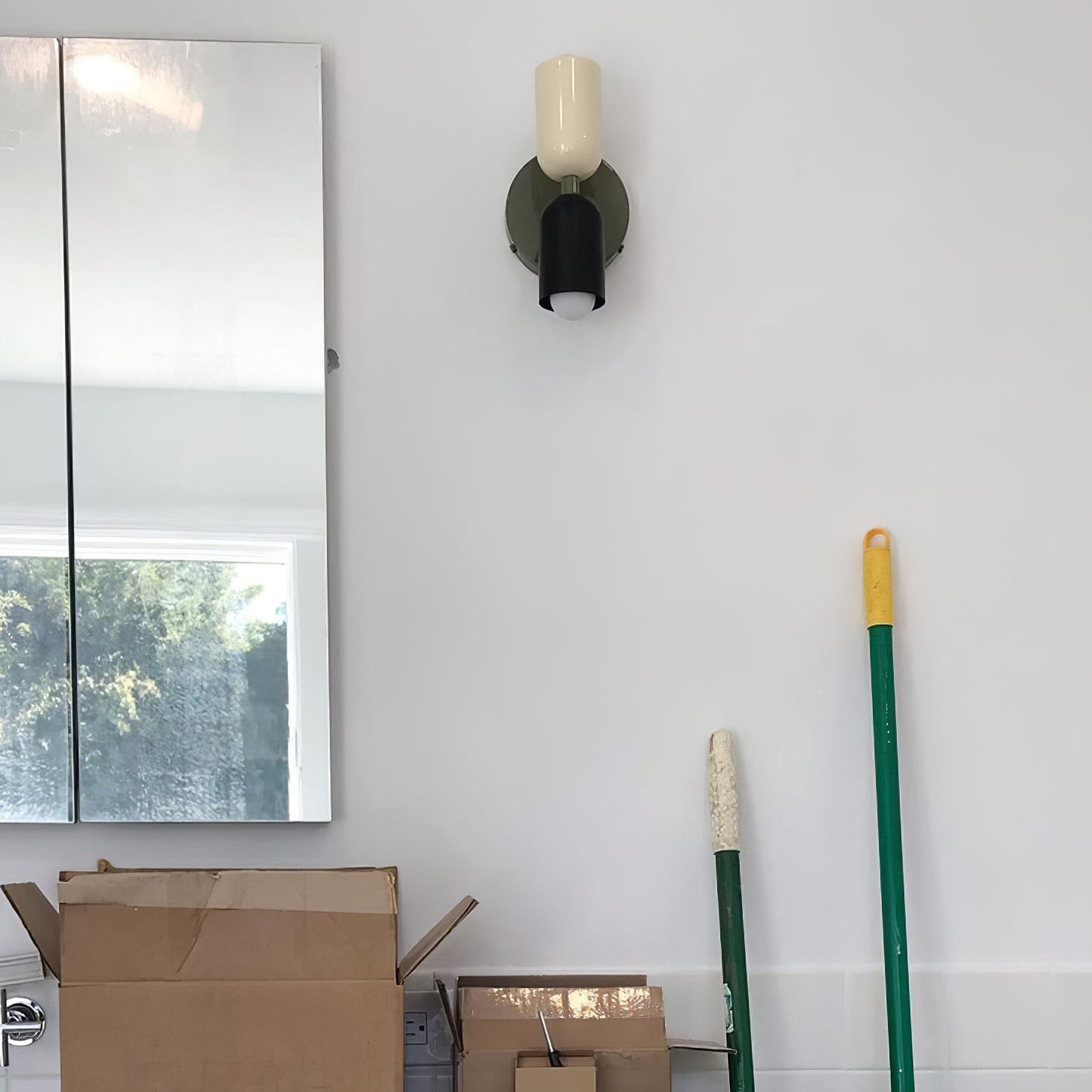 Mahira Glass Up Down Wall Sconce