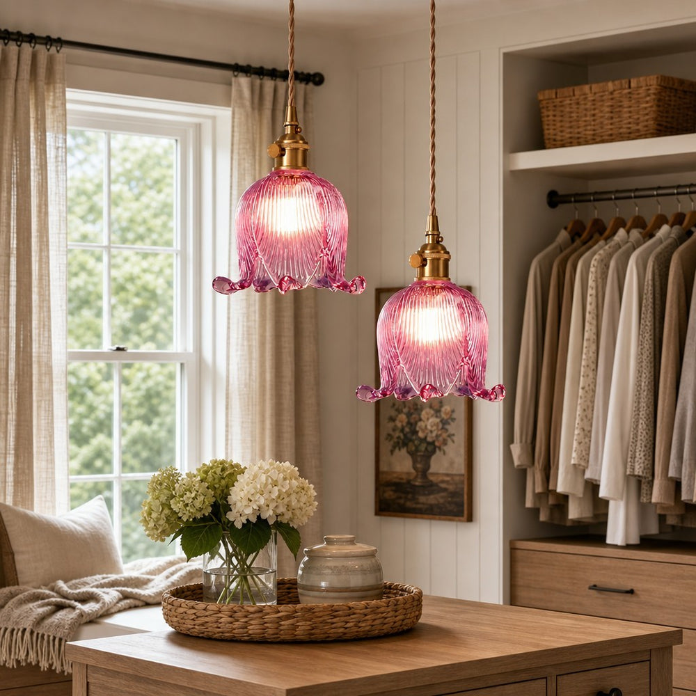 Fawen pendant light in a room setting